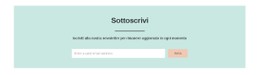 Sottoscrivi Sito Web A Pagina Singola