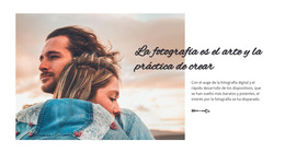 Plantilla CSS Para Fotografía De Arte