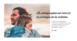 Photographie D'Art – Téléchargement Du Modèle De Site Web