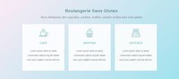 Thème WordPress Gâteaux Frais Et Savoureux Pour N'Importe Quel Appareil