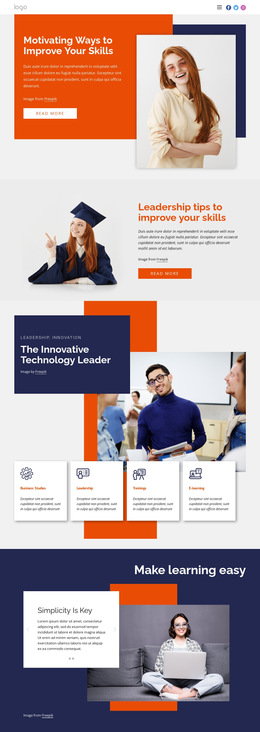 Drive Your Career Forward Templates Html5 Responsive Free