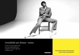 Grembiule Per Donna E Uomo - Mockup Del Sito Web Scaricabile Gratuitamente