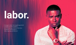 Labor Reszponzív Webhely