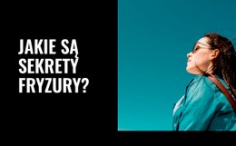 Sekrety Fryzury - Profesjonalny Projekt Strony Internetowej