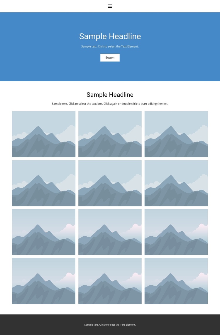 Gallery 2 Joomla Template