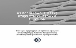 Partnerstwo Firmy Budowlanej - Prosty, Jednostronicowy Szablon