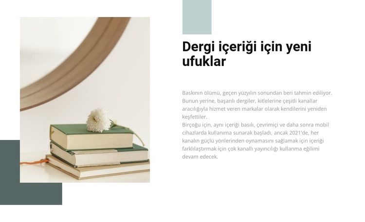 Yeni ufuklar Html Web Sitesi Oluşturucu