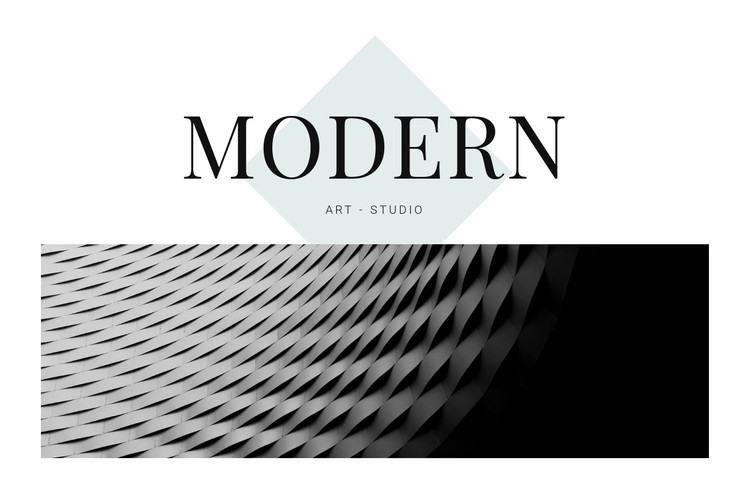 Modern in architecture CSS Template