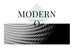 Arquitectura Moderna - Sitio Web Gratuito De Una Página