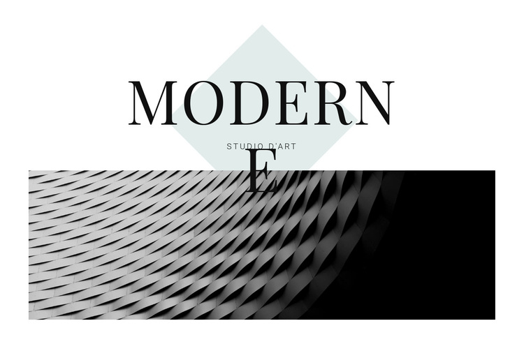 Moderne en architecture Thème WordPress