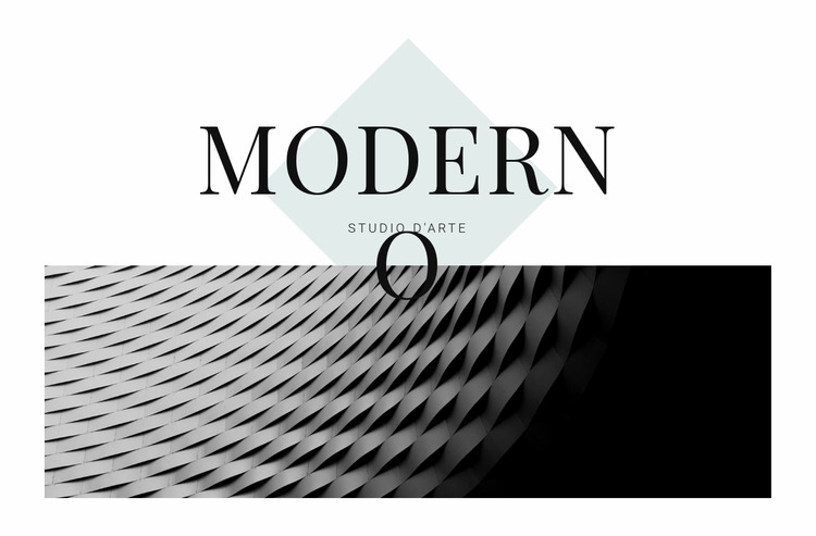 Moderno in architettura Modello Joomla