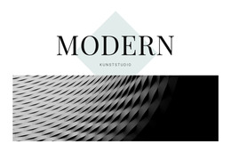 Modern In Architectuur - HTML- En CSS-Sjabloon