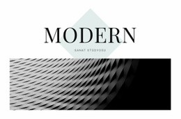 Mimaride Modern Için En Yaratıcı Web Sitesi Oluşturucu