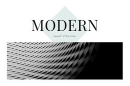 Mimaride Modern - Duyarlı Web Sitesi Tasarımı