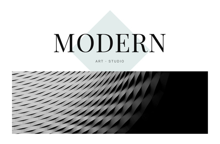 Modern in architecture Website Builder Software