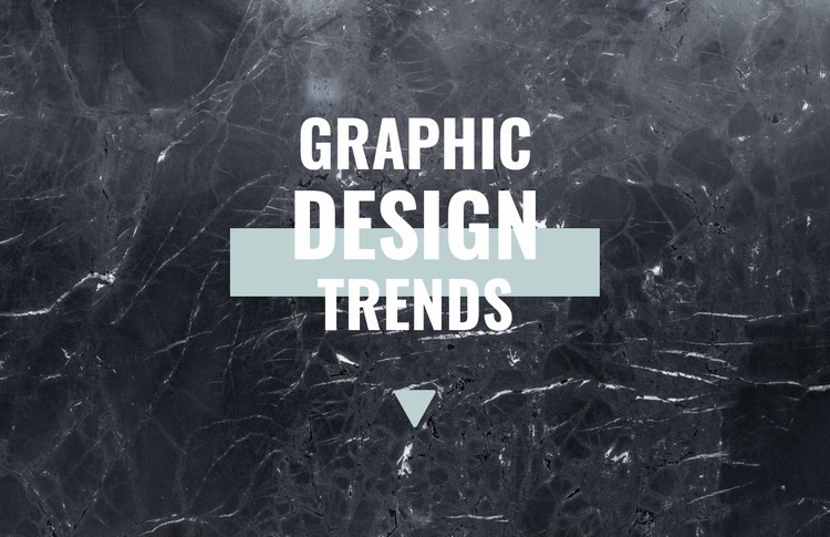 Trendy grafického designu Html Website Builder