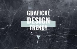 Trendy Grafického Designu Bezplatné Webové Stránky