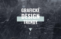 Trendy Grafického Designu – Šablona HTML A CSS