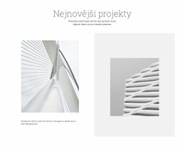 Úspěšné Projekty – Webová Šablona HTML