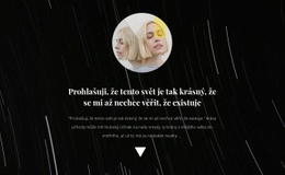 Fotografie A Text Na Pozadí – Prémiový Motiv WordPress