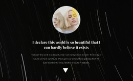 Responsive HTML For Photo And Text On Background