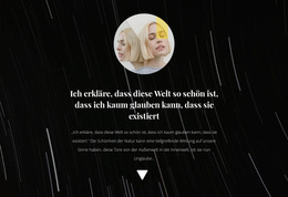 Foto Und Text Im Hintergrund – Premium-WordPress-Theme