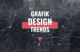 Mehrzweck-Landingpage Für Grafikdesign-Trends
