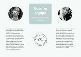 Nuestro Equipo De Flores - Funcionalidad Del Creador De Sitios Web