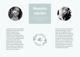 Nuestro Equipo De Flores - Diseño De Sitios Web