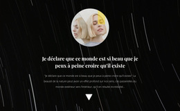 Photo Et Texte Sur Fond - Meilleure Conception De Modèle De Site Web