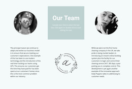 Our Flowers Team - HTML5 Template