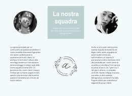 Il Nostro Team Di Fiori - Design Moderno Del Sito