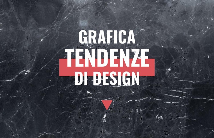 Tendenze del design grafico Progettazione di siti web