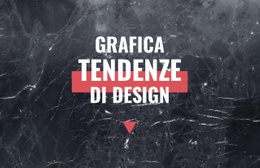 Tendenze Del Design Grafico - Modello HTML5 Reattivo