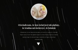 Responsywny HTML Dla Zdjęcie I Tekst W Tle