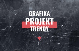 Trendy W Projektowaniu Graficznym - Responsywny Szablon HTML5