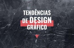 Construtor De Sites Pronto Para Usar Para Tendências De Design Gráfico