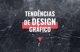 Gerador De Maquete De Site Para Tendências De Design Gráfico