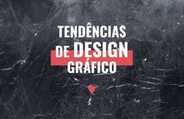 Tendências De Design Gráfico - Modelos On-Line