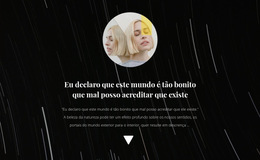 Foto E Texto No Fundo - Melhor Design De Modelo De Site