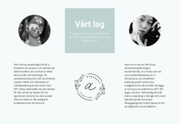 Vårt Blommarteam – WordPress-Temainspiration