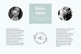 Çiçek Takımımız - Web Sitesi Tasarımı