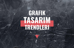 Grafik Tasarım Trendleri - WordPress Teması Ilhamı