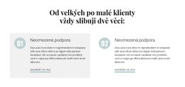 Zdarma CSS Pro Od Velkých Po Malé Klienty