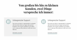 Fantastische Landingpage Für Von Großen Bis Kleinen Kunden