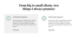 From Big To Small Clients