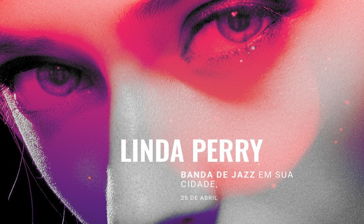 banda de jazz Design do site