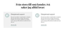 Inbyggd Multipellayout För Från Stora Till Små Kunder