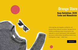 Orange Laden – Premium-WordPress-Theme