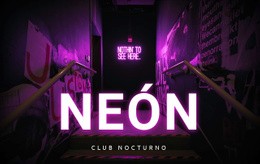 Club De Neón Multipropósito